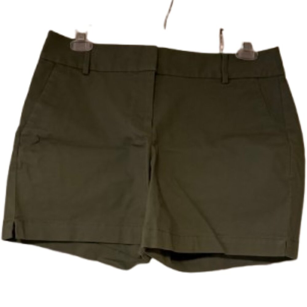 Loft Dark Olive Shorts - Size 10